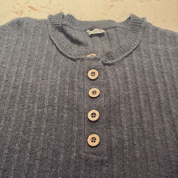 Free People Intimately around the clock ribbed tunic sweater SZ small - Picture 4 of 13